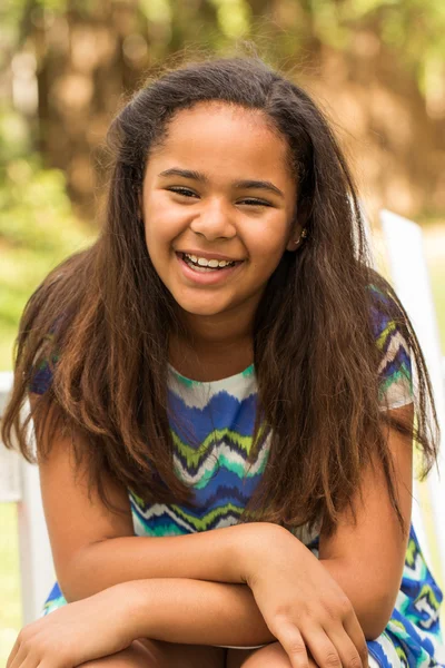 Niña feliz — Foto de Stock