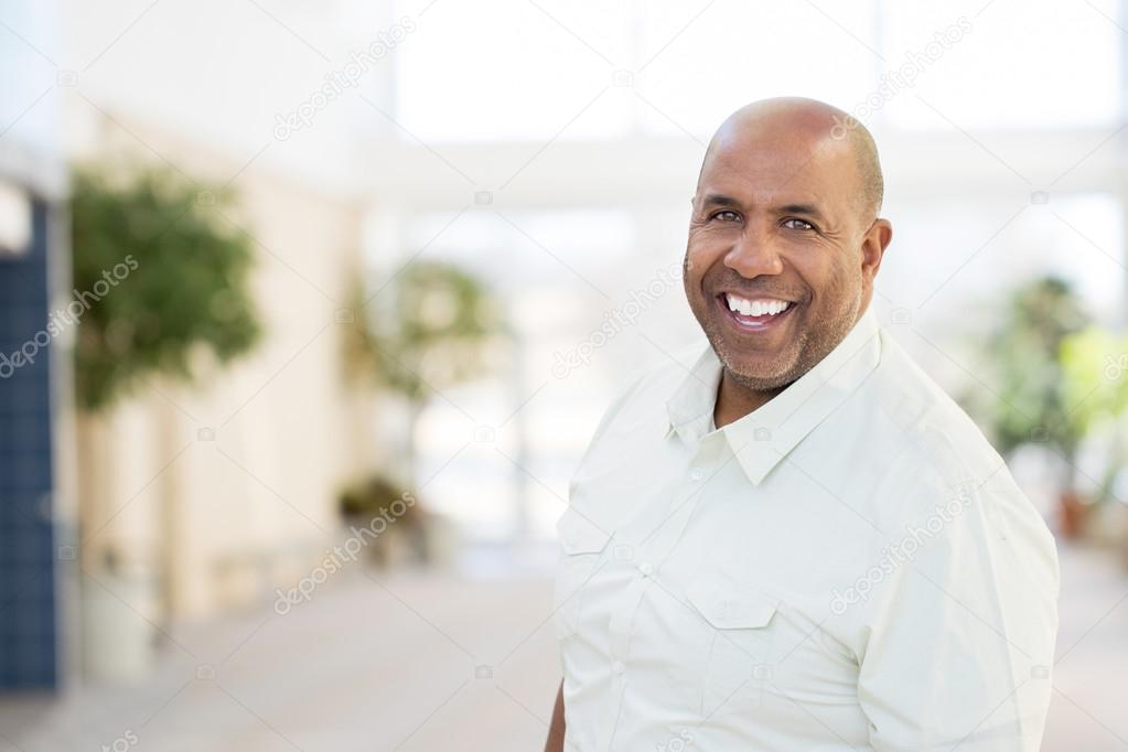 African American Man Smiling