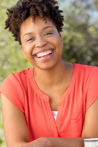 African Ethnicity, Smiling, Mature Adult — Stock Photo, Image