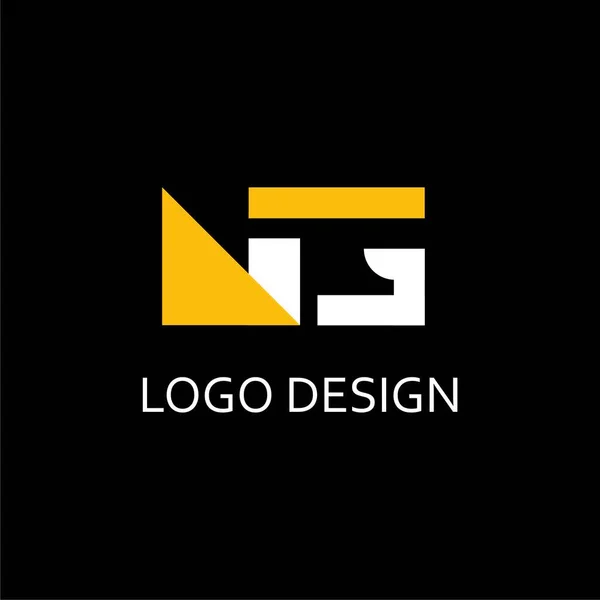 Letra Para Diseño Empresa Logo — Archivo Imágenes Vectoriales