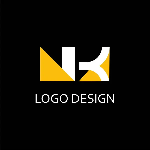 Lettre Pour Conception Entreprise Logo — Image vectorielle
