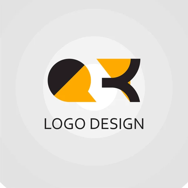 Letter Voor Logo Bedrijfsontwerp — Stockvector
