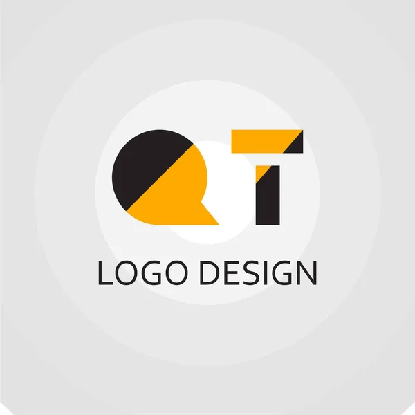 Carta Para Design Empresa Logotipo —  Vetores de Stock