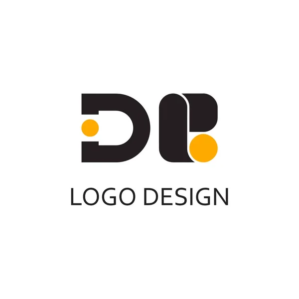 Lettre Pour Conception Entreprise Logo — Image vectorielle