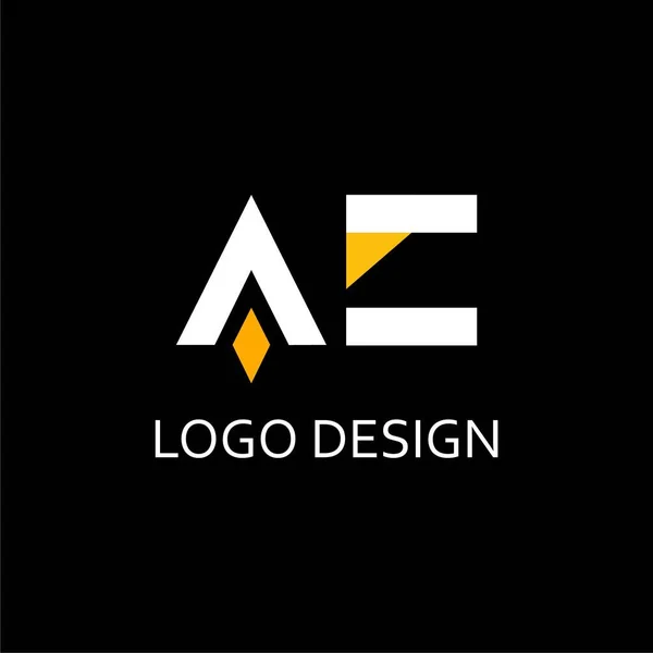 Letter Simple Logo Design — стоковый вектор