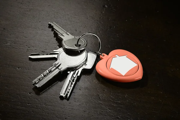 Set of house keys - horizontal — Stock Photo, Image