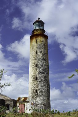 East point - one of the four lighthouses in Barbados clipart