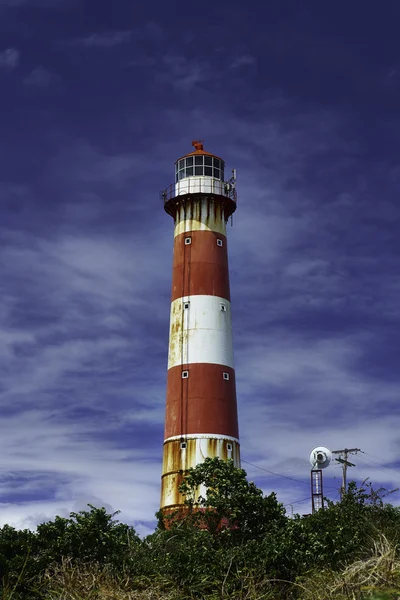 South point - one of the four lighthouses in Barbados — Stock Photo, Image