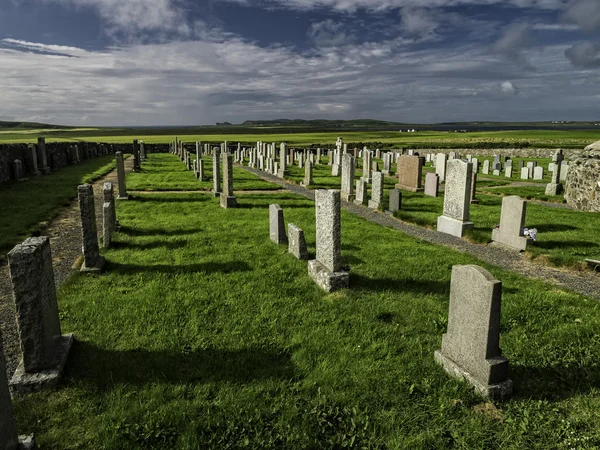 Picturesque cemetery on the island of Islay — Stock Photo, Image