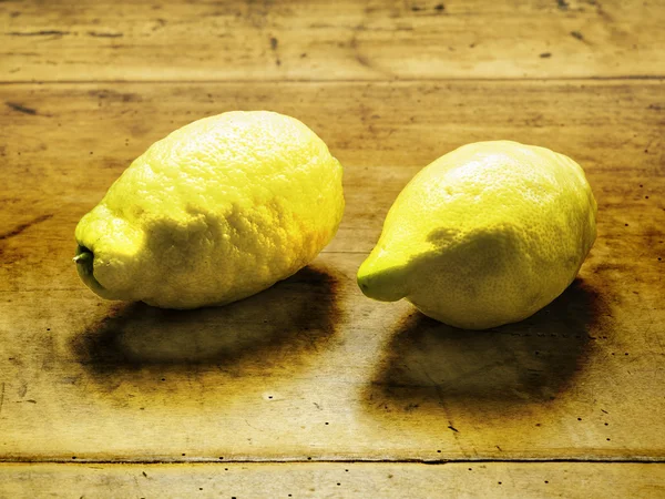 Два лимона. Стоковое Фото