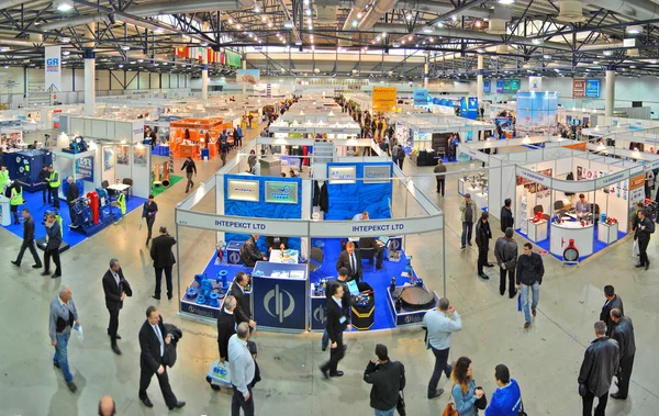 Industrial exhibition in Kiev — Stock Photo, Image