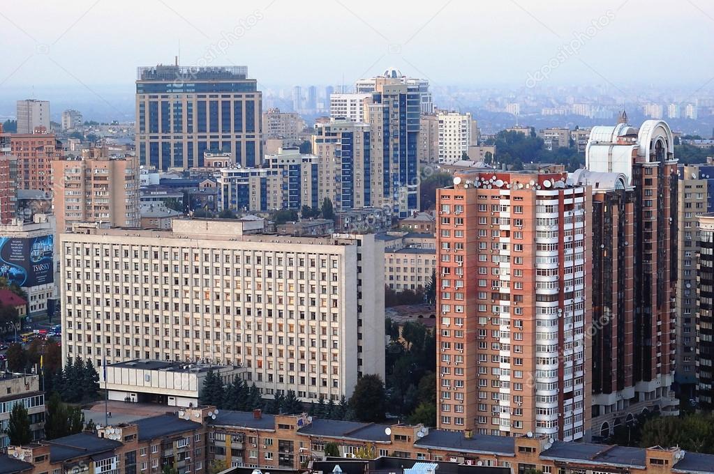 Kiev city panorama - Pechersk