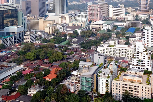 Architektura centrum miasta Bangkok — Zdjęcie stockowe