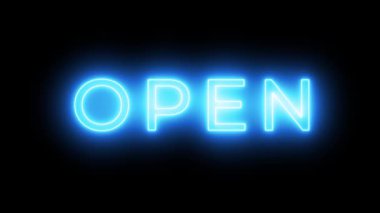 Mavi Neon Parıltısı Açık Metin