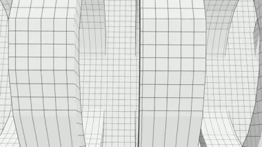 Soyut Şekil Kavram Izgarası Canlandırması