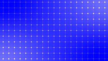 Soyut Gradyan Mavi Arkaplan Grid Deseni ve İnce Parıltısı