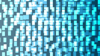 Birçok kareye sahip mavi ve beyaz bir arkaplan