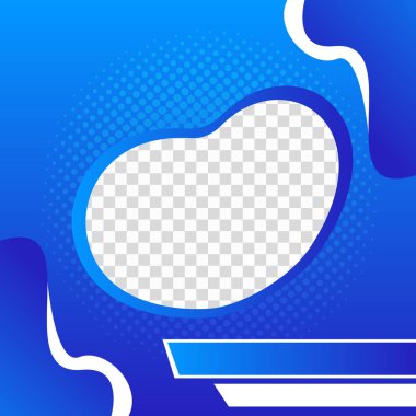 soyut Twibbon yaratıcı konsept çizgi roman sanatının pop tarzı boş