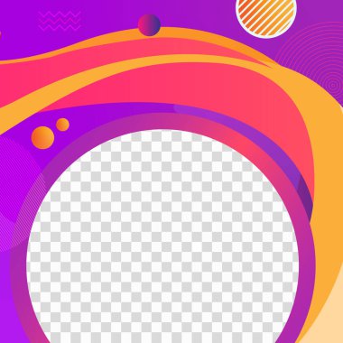 İki renkli soyut geometrik arkaplan