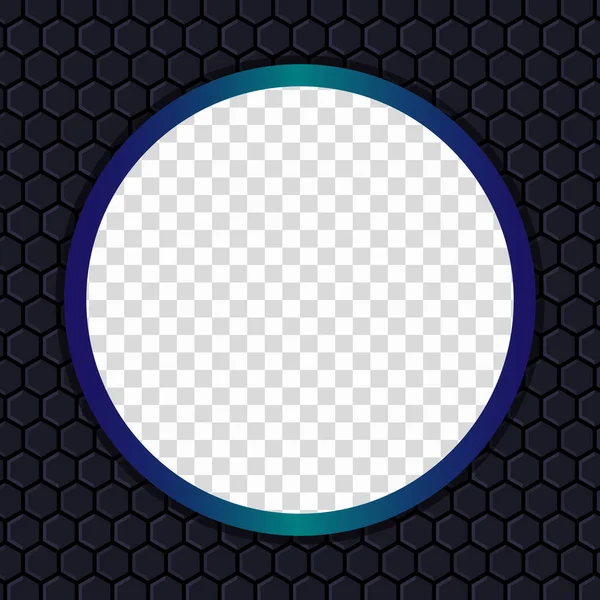 Çemberli modern 3D Geometrik Twibbon çerçeve