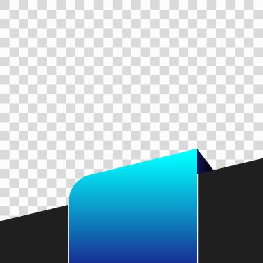 abstract Twibbon background with blue and black stripes