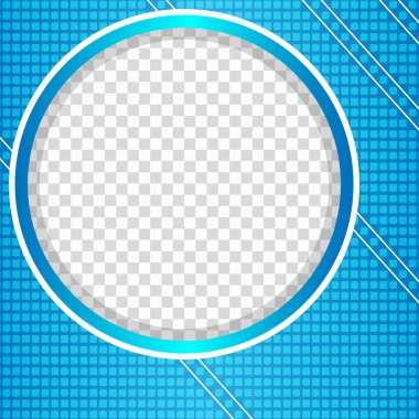 Şeffaf Twibbon çember çerçevesi