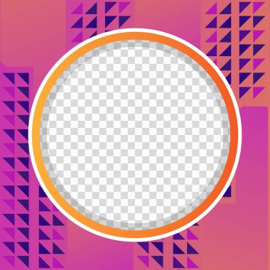 Twibbon illüstrasyon ögesi arkaplanı