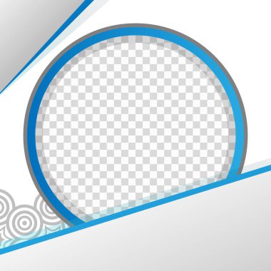 yaratıcı Twibbon tasarım şablonu tasarımı