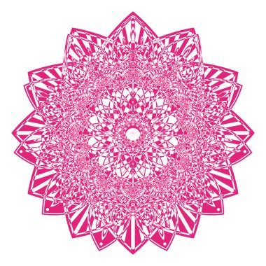 Detaylı pembe ve beyaz bir çiçek