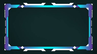 Web kamerası kenarlık arayüzünü akış örtüyor