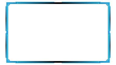 Web kamerası kenarlığını tamamen mavi ile kapla