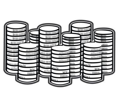 altın sikke yığını