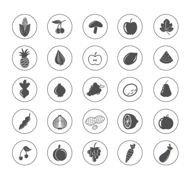 Meyve ve sebze simgesi