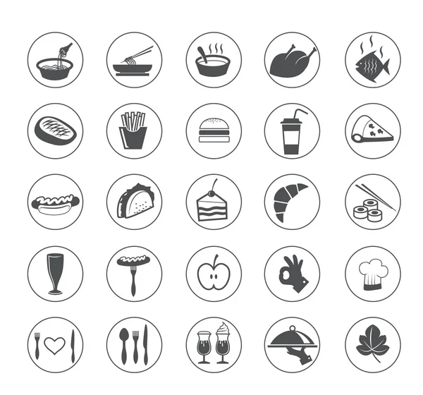Icono de alimentos — Vector de stock