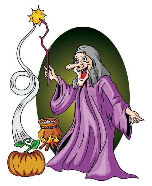 Witches — Stock Vector