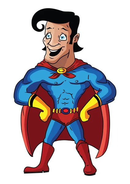 Super héroe — Vector de stock