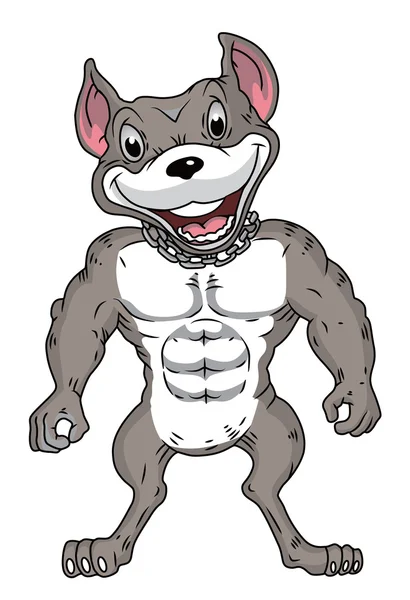 Perro toro — Vector de stock