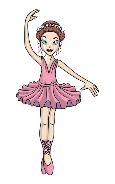 Ballerina — Stockvector