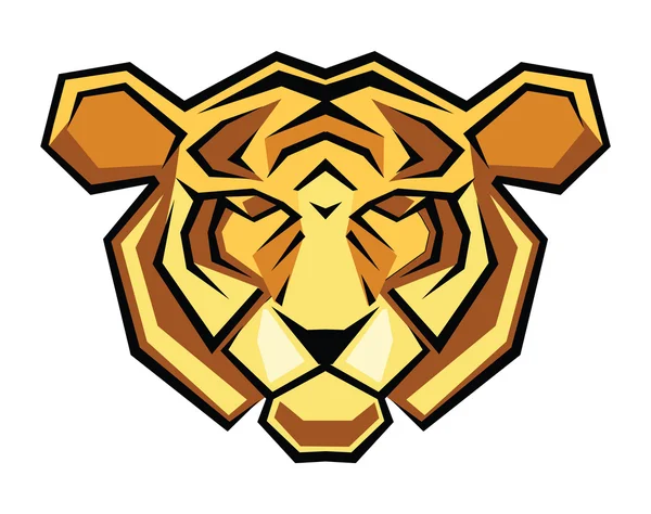 Tiger-Symbol — Stockvektor