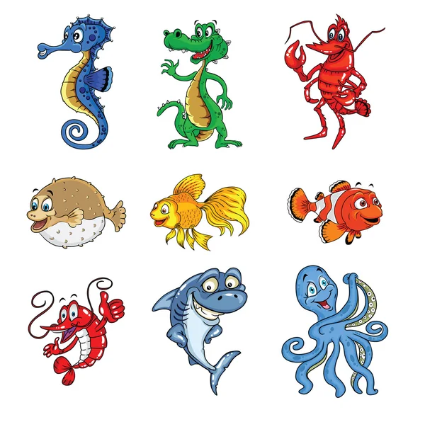 Su altında hayvan koleksiyonu