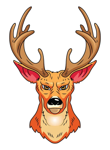 Deer Vector Illustration — Stock Vector