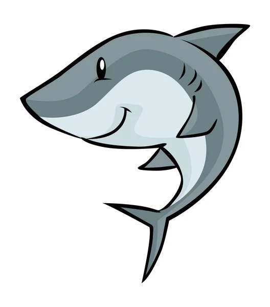 Caricature de requin — Image vectorielle