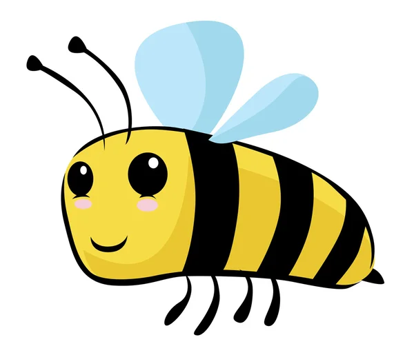 Bee cartoon — Stockvector