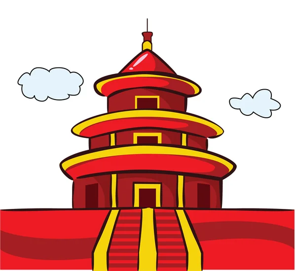 Китайская пагода — стоковый вектор