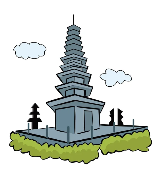 Bali pura — Stock vektor