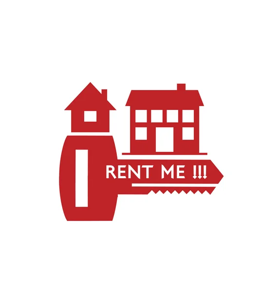 Rent Me : Propriété clé — Image vectorielle