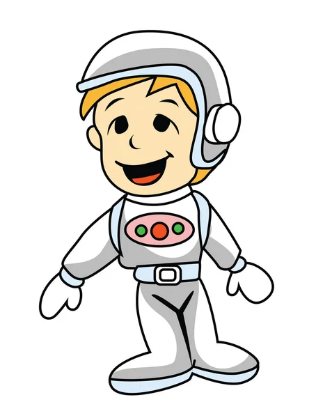 Kid astronaut — Stockvector