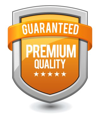 Turuncu kalkan Premium Kalite garantisi