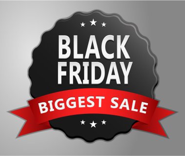 Siyah Cuma en büyük satış rozet