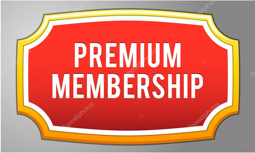 premium membership label